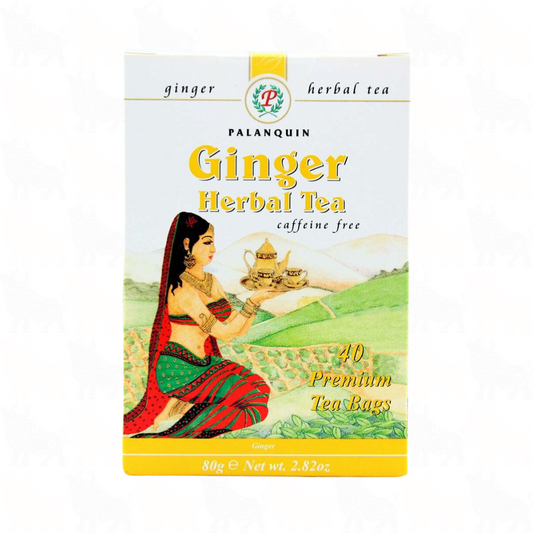 Palanquin Ginger Herbal Tea | 40 Tea Bags
