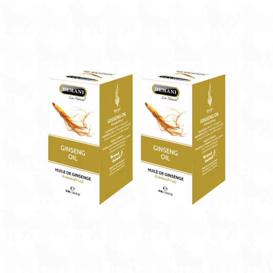 Hemani Ginseng Oil | 30ml | (Huile De Ginsenge) | 2 Pack