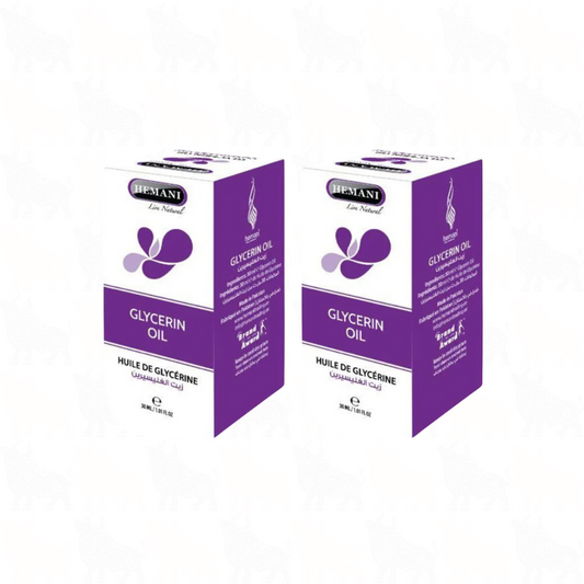 Hemani Glycerin Oil | 30ml | (Huile De Glycerine) | 2 Pack