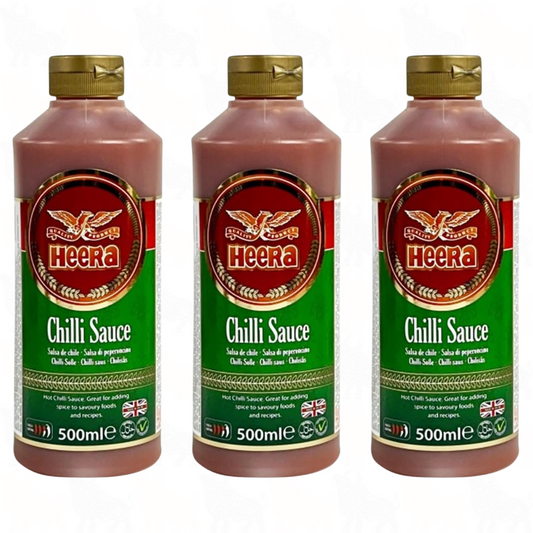 Heera Chilli Sauce | 500ml | 3 Pack