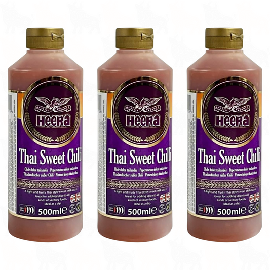 Heera Thai Sweet Chilli Sauce | 500ml | 3 Pack