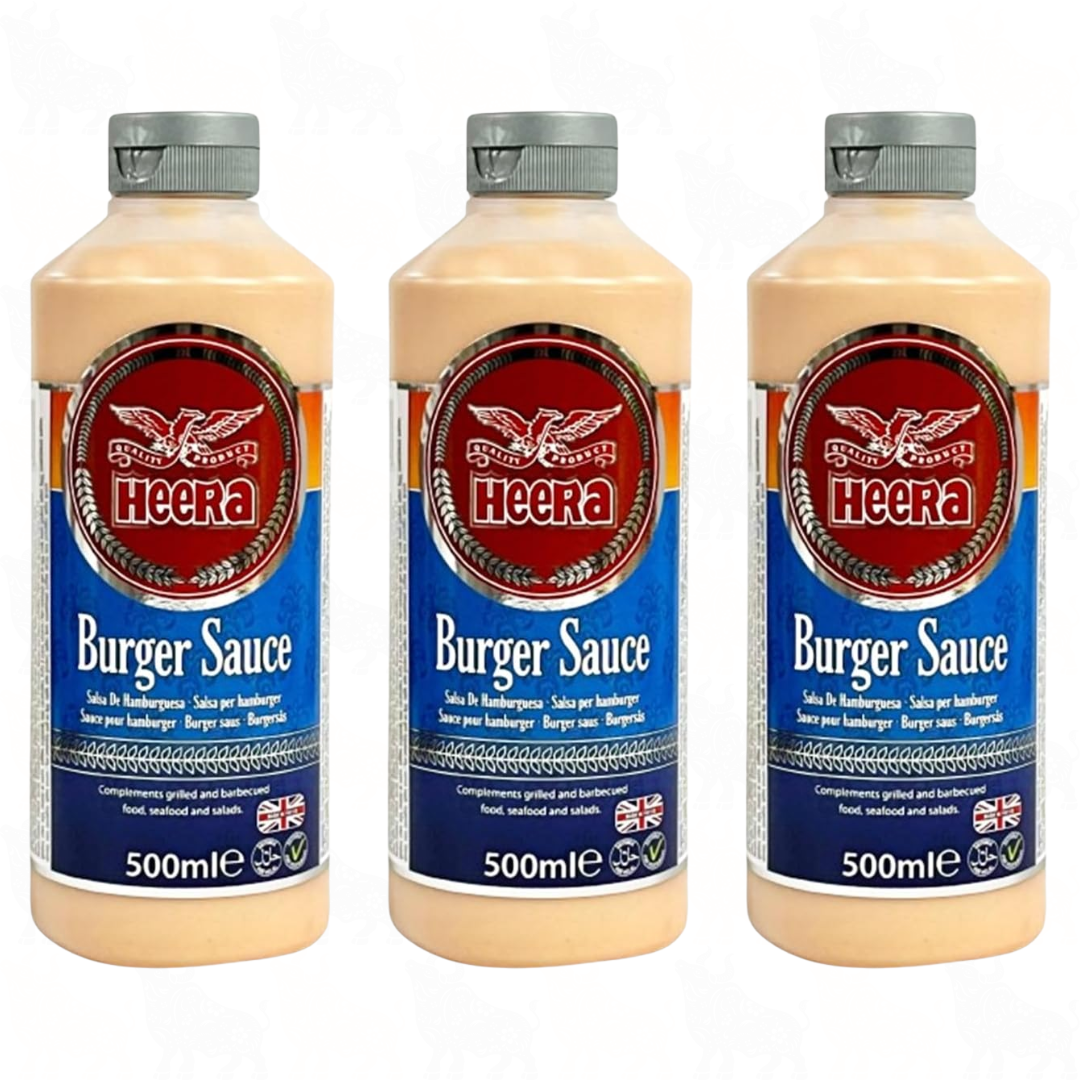 Heera Burger Sauce | 500ml | 3 Pack