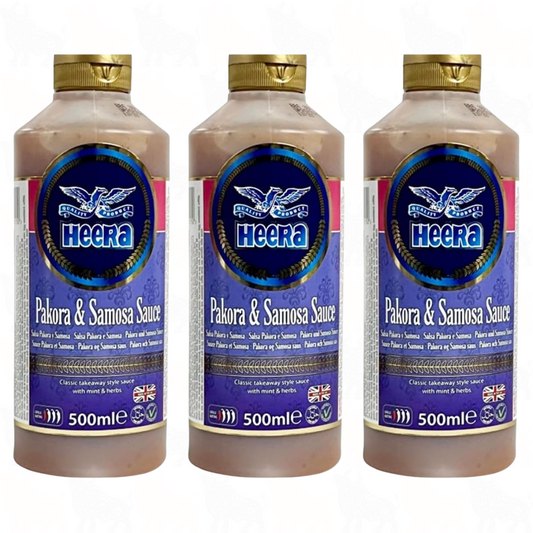 Heera Pakora & Samosa Sauce | 500ml | 3 Pack