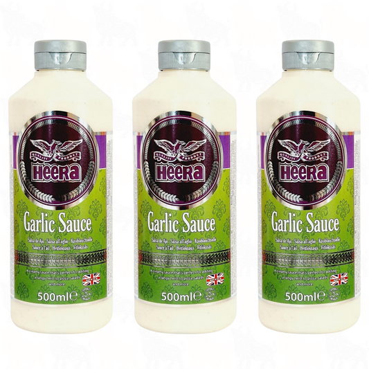 Heera Garlic Sauce | 500ml | 3 Pack