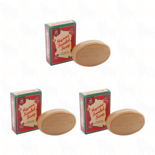 Mysore Sandal Soap | 75g | 3 Pack