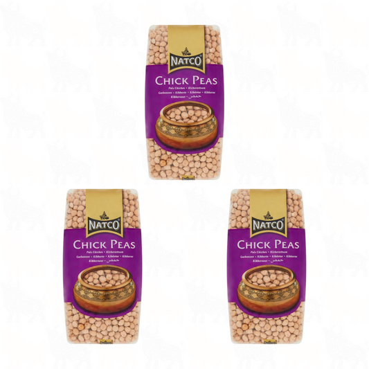 Natco Chick Peas | 500g | 3 Pack