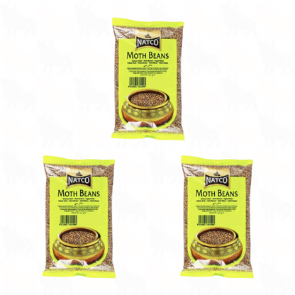 Natco Moth Beans | 500g | 3 Pack