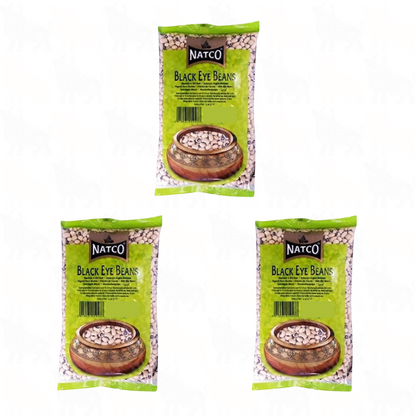 Natco Black Eye Beans | 500g | 3 Pack