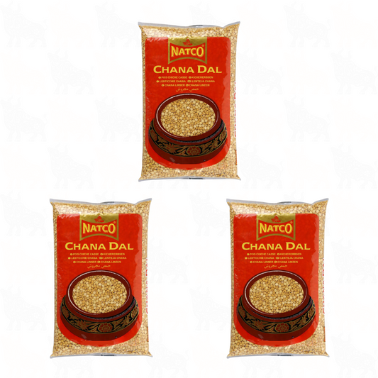 Natco Chana Dal | 500g | 3 Pack
