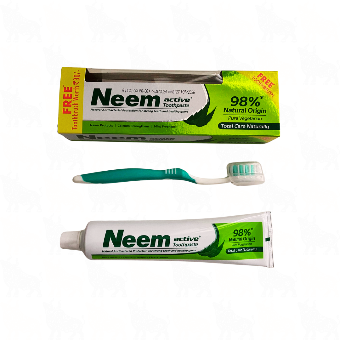 Neem Active Toothpaste | 200g + Free Toothbrush
