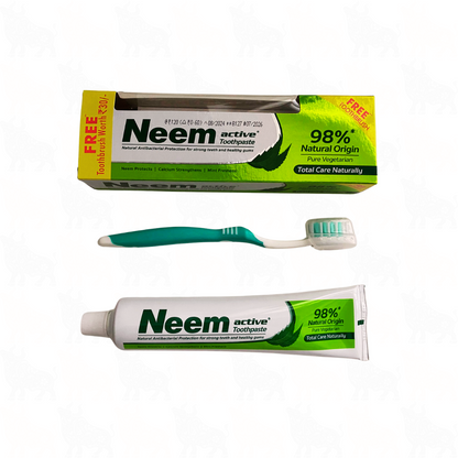 Neem Active Toothpaste | 200g + Free Toothbrush