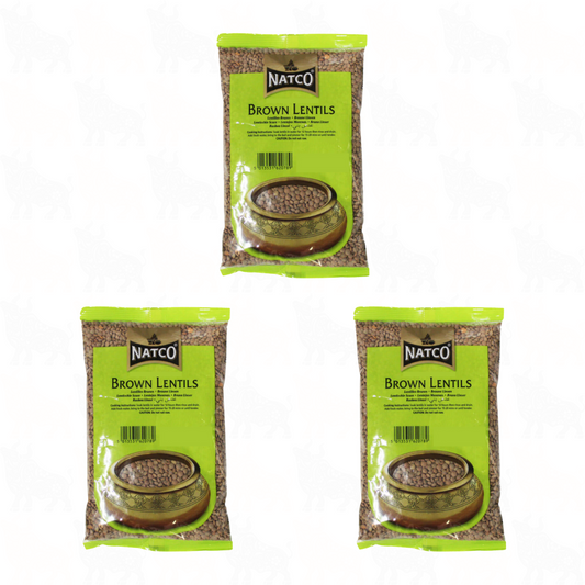 Natco Brown Chick Peas | 500g | 3 Pack