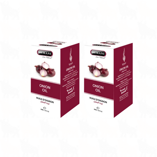 Hemani Onion Oil | 30ml | (Huile D'Oignon) | 2 Pack