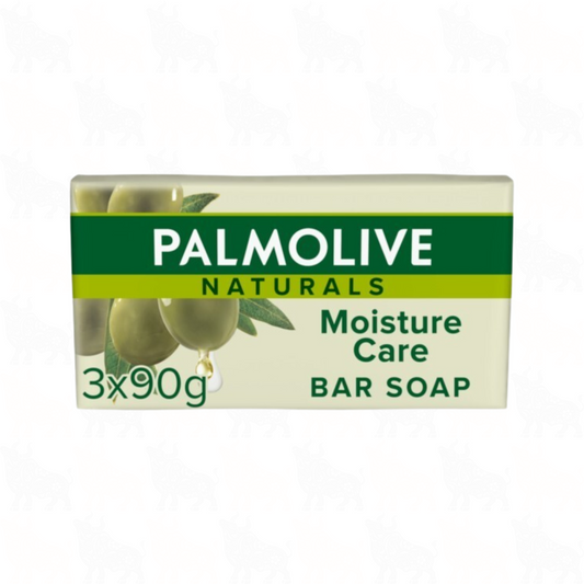 Palmolive Naturals Moisture Care (Olive & Milk) Bar Soap | 90g | 3 Pack