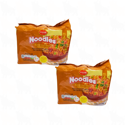 Pran Chicken Curry Flavour Easy Instant Noodles | 70g | 10 Pack