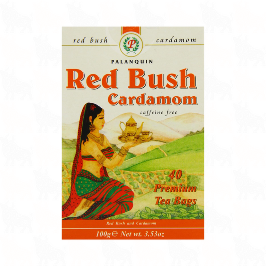 Palanquin Red Bush Cardamom Tea | 40 Tea Bags