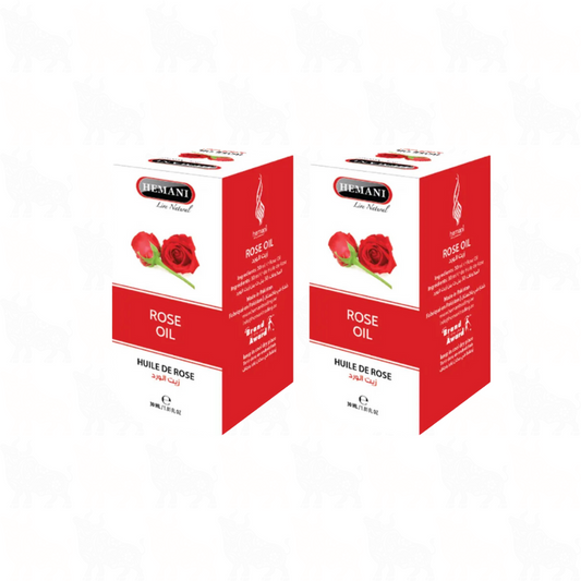 Hemani Rose Oil | 30ml | (Huile De Rose) | 2 Pack