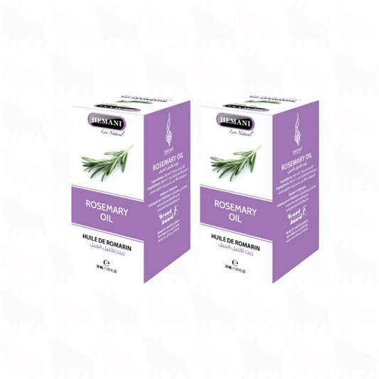 Hemani Rosemary Oil | 30ml | (Huile De Romarin) | 2 Pack