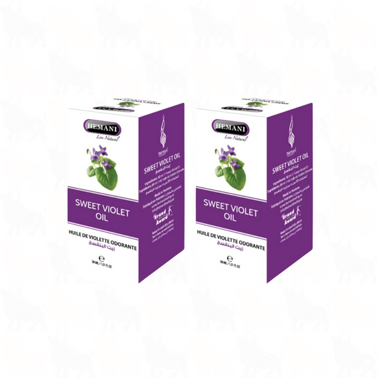 Hemani Sweet Violet Oil | 30ml | (Huile De Violette Odorante) | 2 Pack