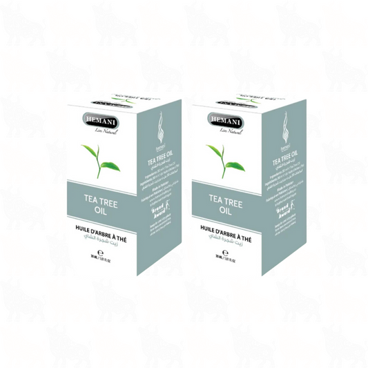 Hemani Tea Tree Oil | 30ml | (Huile D'Arbre A The) | 2 Pack
