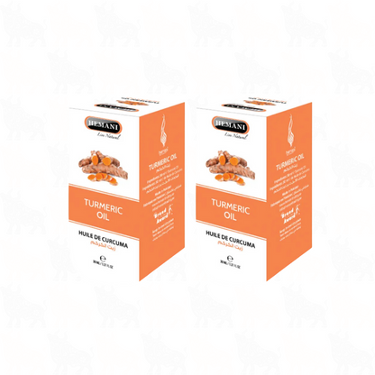 Hemani Turmeric Oil | 30ml | (Huile De Curcuma) | 2 Pack