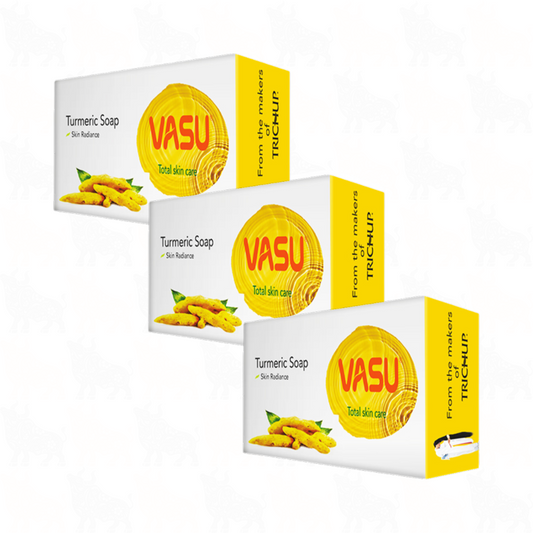 Vasu Turmeric Soap | 125g | 3 Pack
