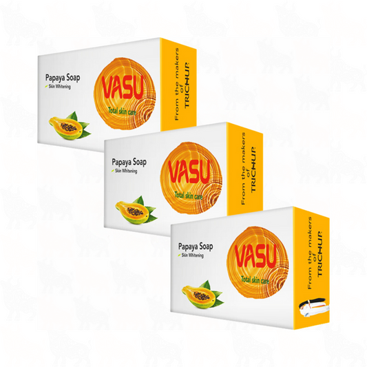Vasu Papaya Soap | 125g | 3 Pack