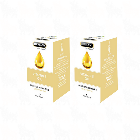 Hemani Vitamin E Oil | 30ml | (Huile De Vitamine E) | 2 Pack